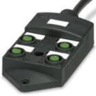 PHOENIX CONTACT - Caja SACB-4/8-L-10,0PUR SCO P de sensores/ actuadores