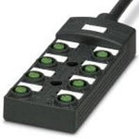 PHOENIX CONTACT - Caja SACB-8/8 -L-10,0PUR SCO P de sensores/ actuadores