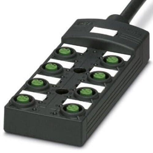 PHOENIX CONTACT - Caja SACB-8/16-L-10,0PUR SCO P de sensores/ actuadores