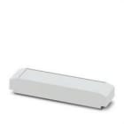PHOENIX CONTACT - Carcasa ICS25-C100X12-7035 cerrado parte superior color gris claro anchura 25mm