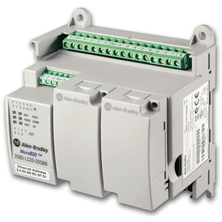 ROCKWELL - CONTROLADOR MICRO 820 20 I-O ENET/IP