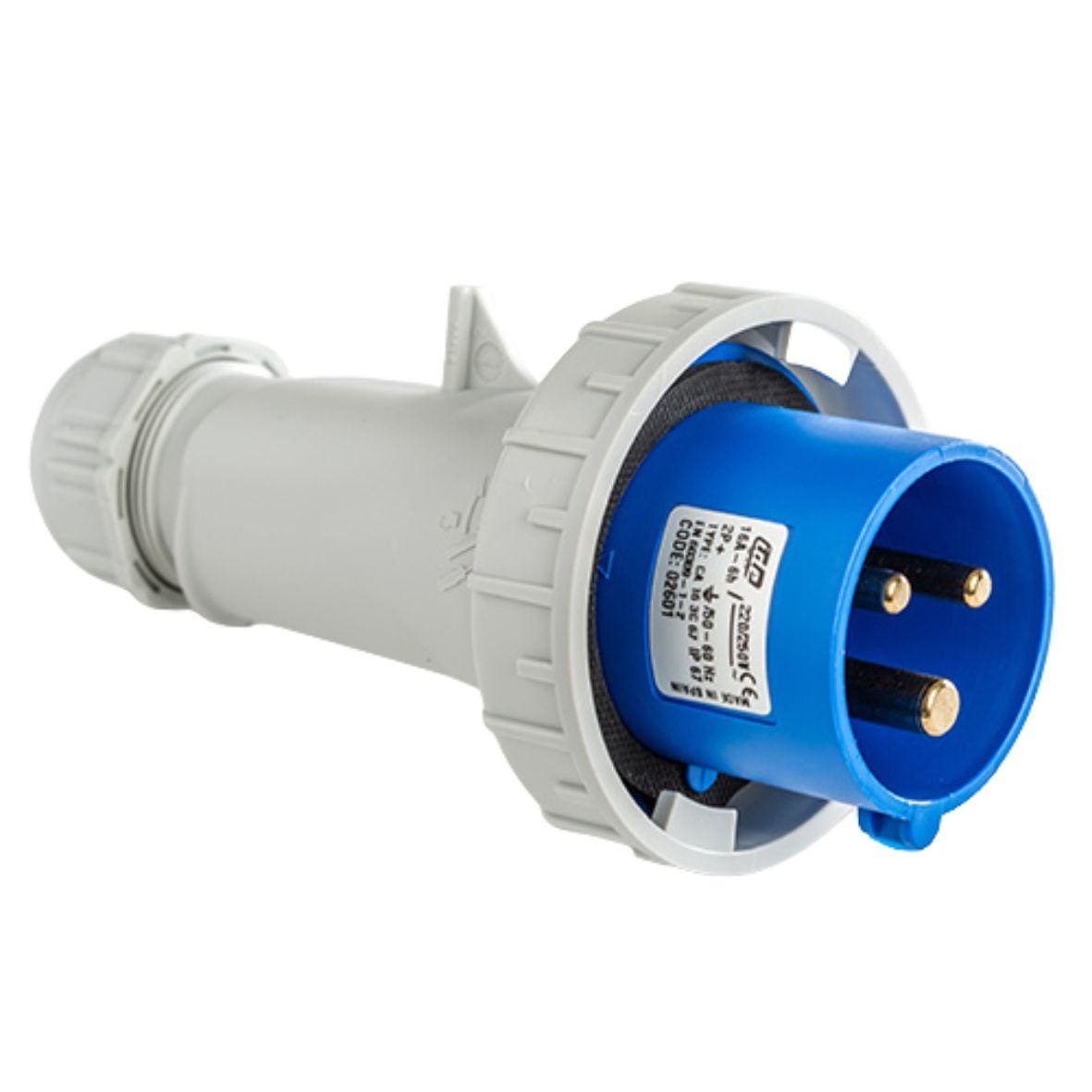 IDE - CA.IP67.2P+T 220V16A NEWLEC HCEEP67-162T