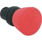 ROCKWELL - PULSADOR DE EMERGENCIA DIÁMETRO 40mm PLÁSTICO ROJO PULSAR-TIRAR