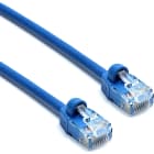 EXCEL - LATIGUILLO CAT6 U/UTP SLIM AWG28 LSZH 1M AZUL