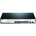 D-LINK - SWITCH SMART 8P GIBABIT + 2XSFP *E* ·
