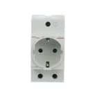 ABB - Toma corriente Schuko MSC+ SE