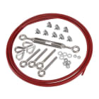 ROCKWELL - 20M STAINLESS STEEL TURNBUCKLE KIT 440E-A13197