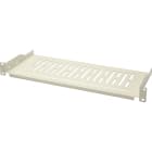EXCEL - BANDEJA FIJA PERF. 19" 1U 10KG 2P F400MM - GREY WHITE