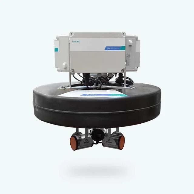 TOSCANO - Mitigador de algas por ultrasonidos, 230Vac, alcance máximo 210m/360º (420m diametro)