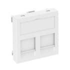 OBO BETTERMANN - Marco para módulo conexión tipo-A 45x45mm PC blanco