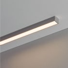 JISO - Perfil de aluminio de 2 metros para tiras LED superficie color aluminio