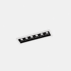 LEDS-C4 - Empotrable techo con marco BENTO 6xled 12,6W 15º 3000K blanco negro