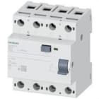 SIEMENS - INT DIFERENCIAL 4*125 A 300 MA TIPO AC