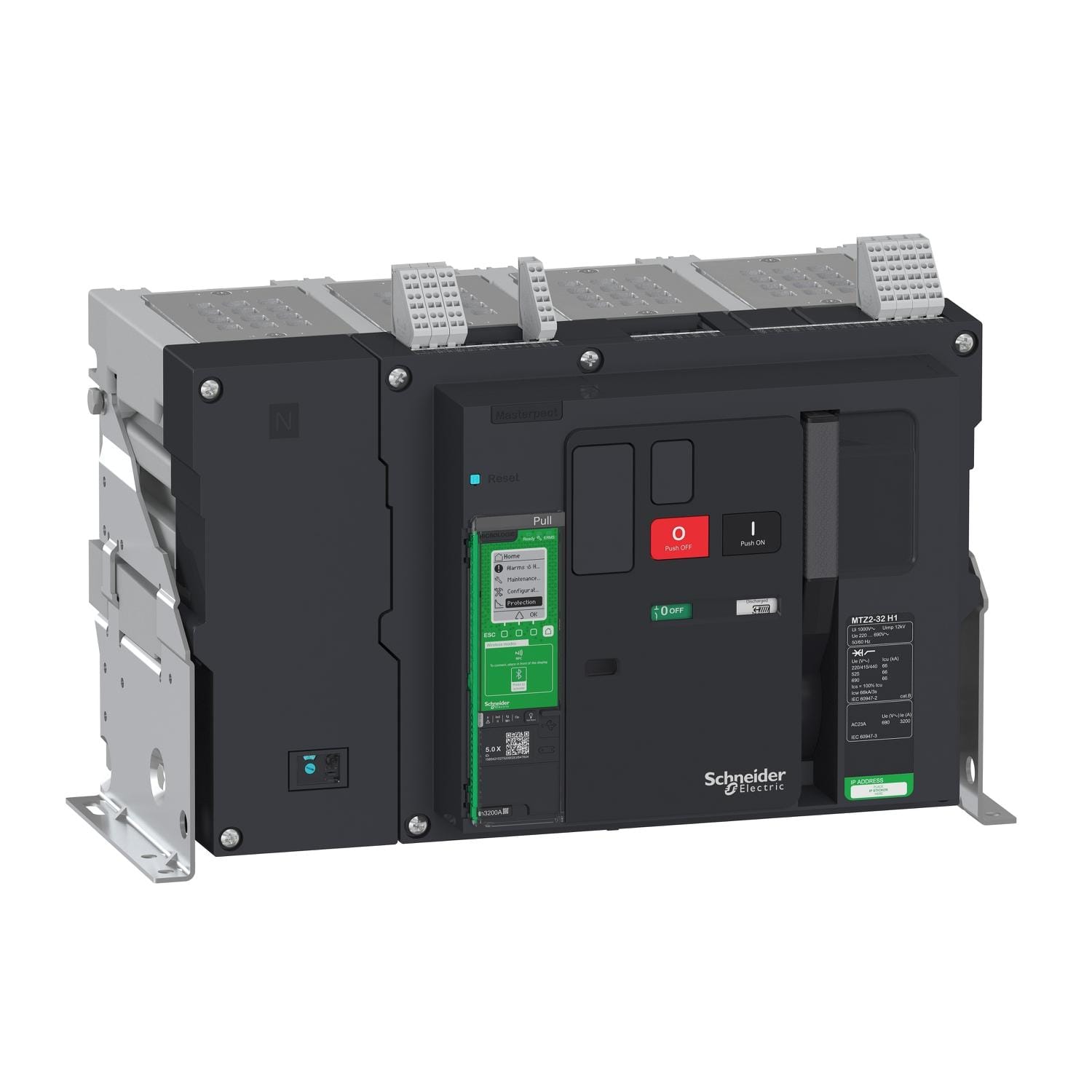 Schneider Electric - ACTI9 IOF CONTACTO AUXILIAR, 2 HASTA 100MA, AC-DC