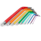 TRADEFORCE - JUEGO LLAVES ALLEN 9PCS (1.5,2,2.5,3,4,5,6,8,10MM)
