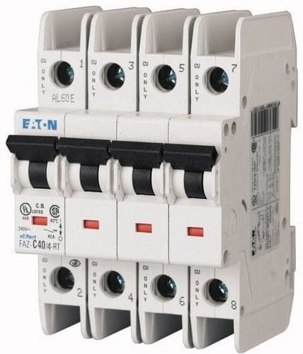 EATON - Interruptor magnetotérmico FAZ-C16/4-RT 16A 4P curva C