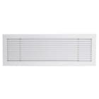 AIRZONE - Rejilla lineal clip 450x100mm blanco