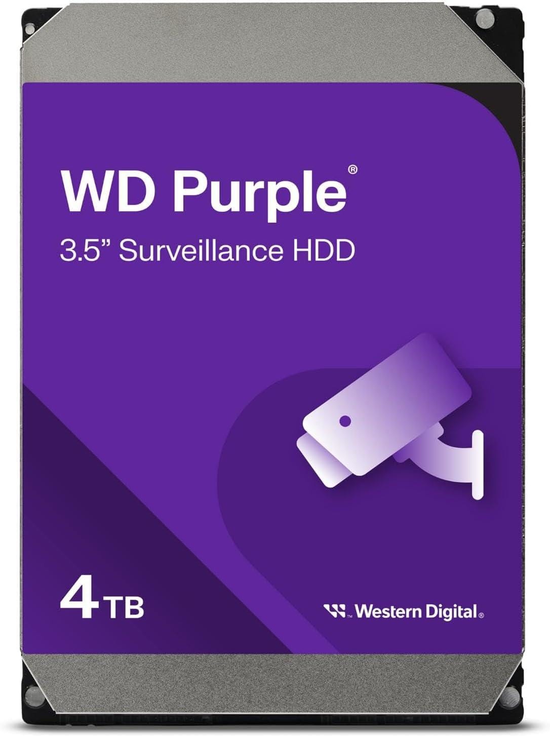 HIKVISION - HDD W. DIGITAL PURPLE 4TB