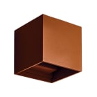 JISO - Aplique de pared TOP VERSALLES 07 LED SMD 7W 3000K 0-120° driver incluido On-Off Corten