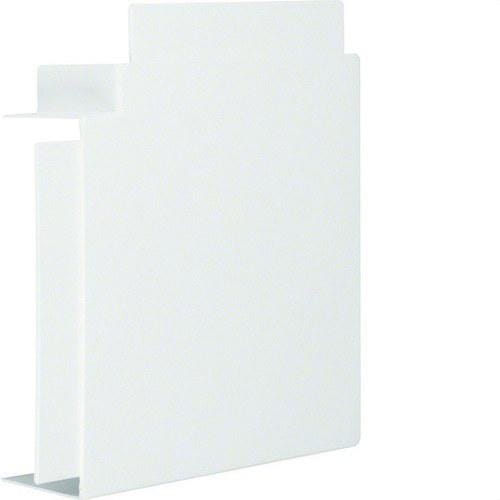HAGER - Ángulo plano ABS para canales LF601900 blanco RAL9016