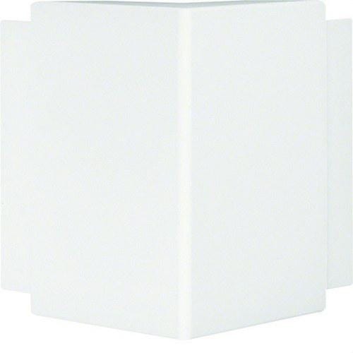 HAGER - Ángulo exterior para canales LF601900 blanco RAL9016