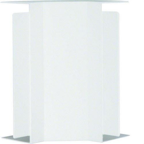 HAGER - Ángulo interior ABS para canales LF601900 blanco RAL9016