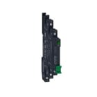 Schneider Electric - Relé estado sólido ssl y zócalo de tornillo,16-30vdc,1na salida 2a 24-280vac