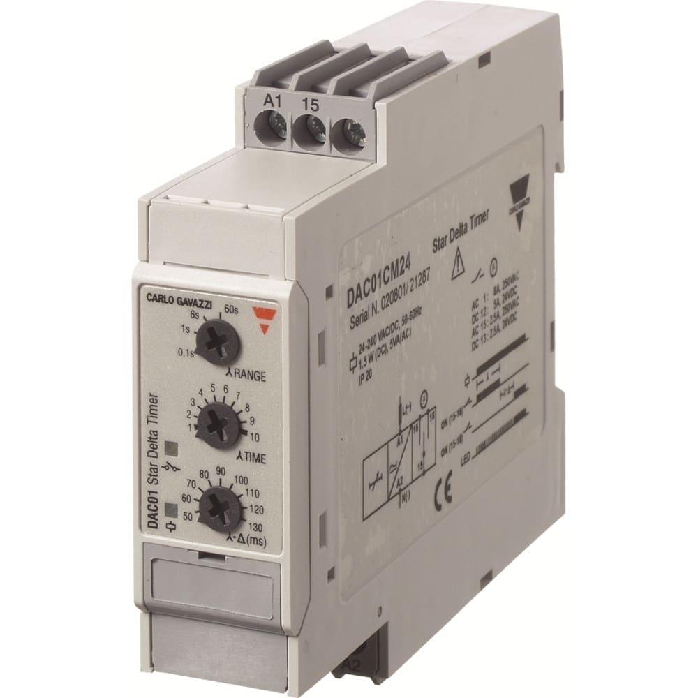 CARLO GAVAZZI - TEMPORIZADOR DIN SPDT8A CJ.D EST.TGLAR.