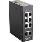 D-LINK - 8 PORT UNMANAGED SWITCH WITH 8 X 10/100 BASET(X) PORTS ·