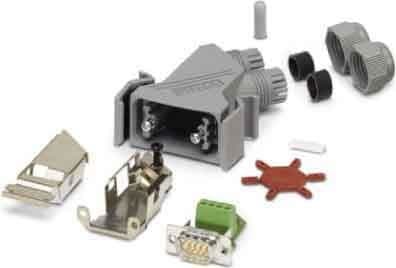 PHOENIX CONTACT - Conector enchufable D-SUB VS-09-PROFIBUS-SC