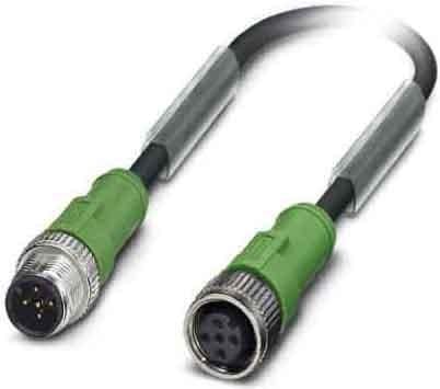 PHOENIX CONTACT - Cable SAC-5P-M12MS/0,6-PUR/M12FS para sensores/ actuadores