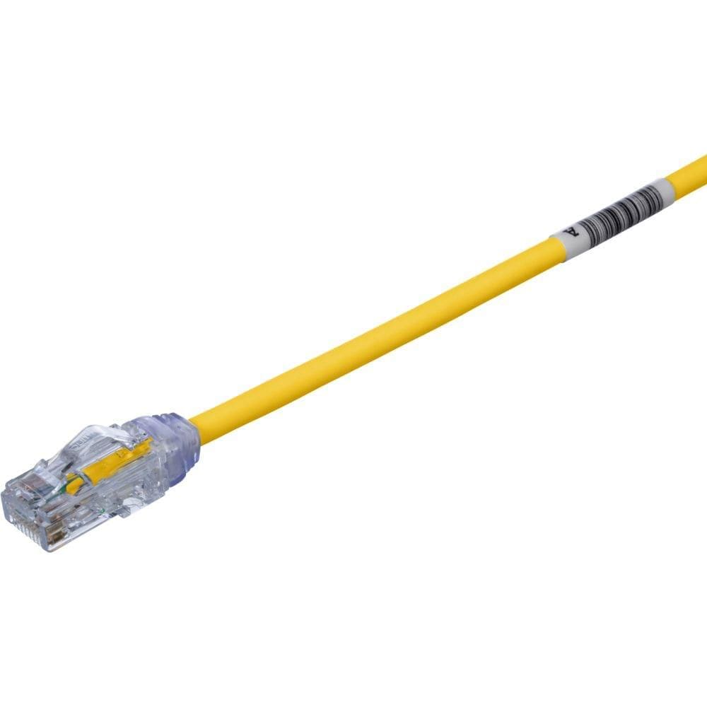 PANDUIT - CAT 6A 28AWG UTP PATCH CORD, CM/LSZH, YELLOW, 1 ME