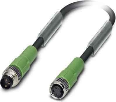 PHOENIX CONTACT - Cable SAC-3P-M 8MS/0,6-PUR/M 8FS para sensores/ actuadores