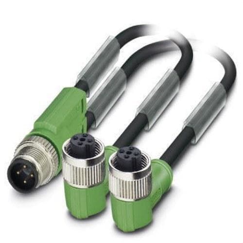 PHOENIX CONTACT - Cable SAC-3P-M12Y/2X0,6-PUR/M12FR B para sensores/ actuadores