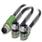 PHOENIX CONTACT - Cable SAC 3PM12Y/2X0,3-PUR/M12FR2LB para sensores/ actuadores