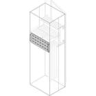 ABB - Segregación vertical terminal 400x700mm