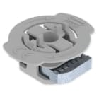 UNEX - Tuerca raíl con muelle M8 Unex en acero galvanizado clase 6