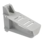 UNEX - Soporte horizontal aislante de ancho 200 mm Unex en U48X sin halógenos color gris