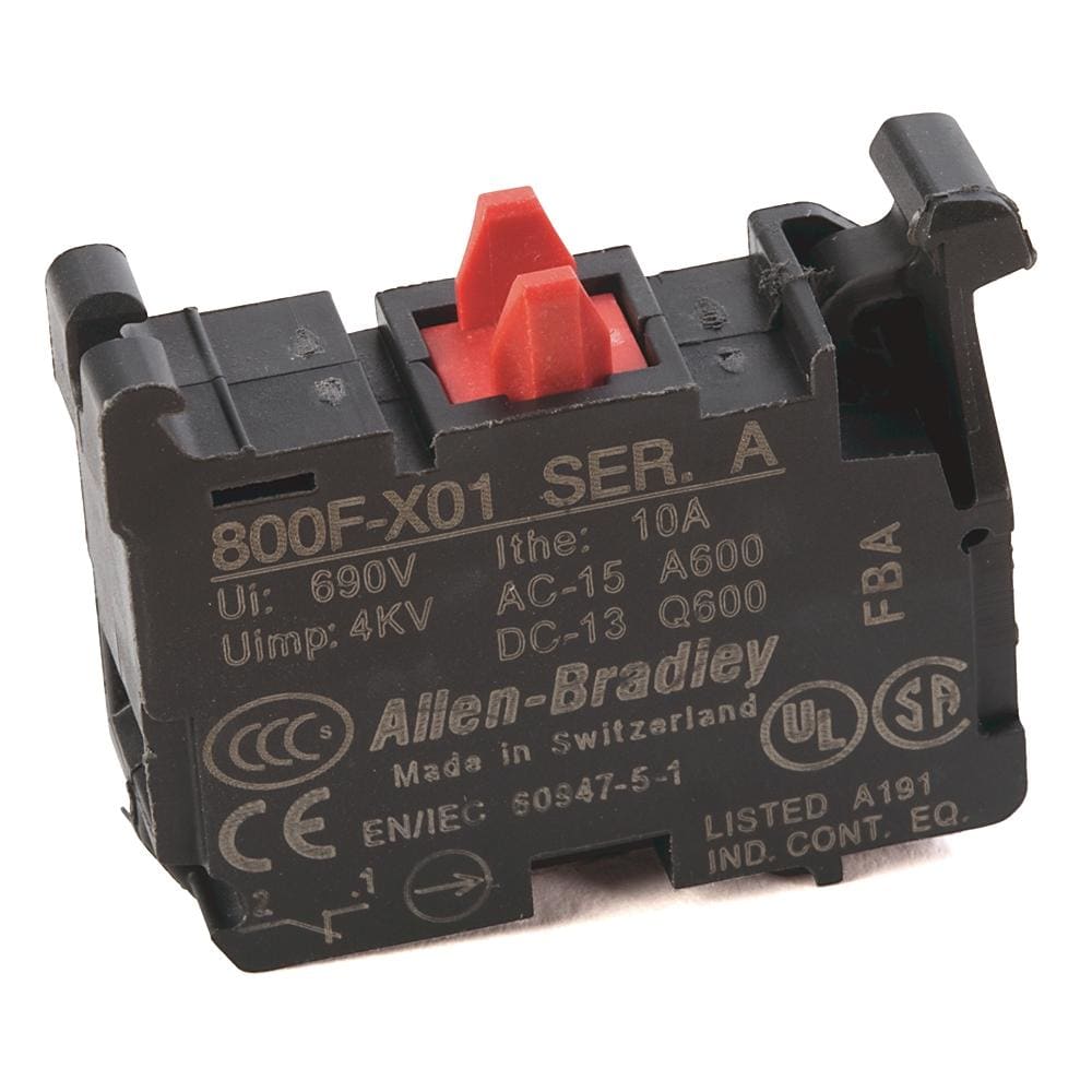 ROCKWELL - BLOQUE CONTACTO CERRADO 800F-X01-BP