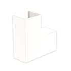 UNEX - Ángulo plano de 60x75 mm Unex en U24X color blanco
