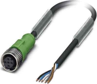 PHOENIX CONTACT - Cable SAC-5P-1,5-PUR/M12FS para sensores/ actuadores