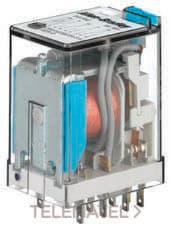 ROCKWELL - RELÉ 10A 4P 24V AC BTN.TEST S/LED PTDO.