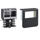 HAGER - Caja mecanismo modular SL20080 negro