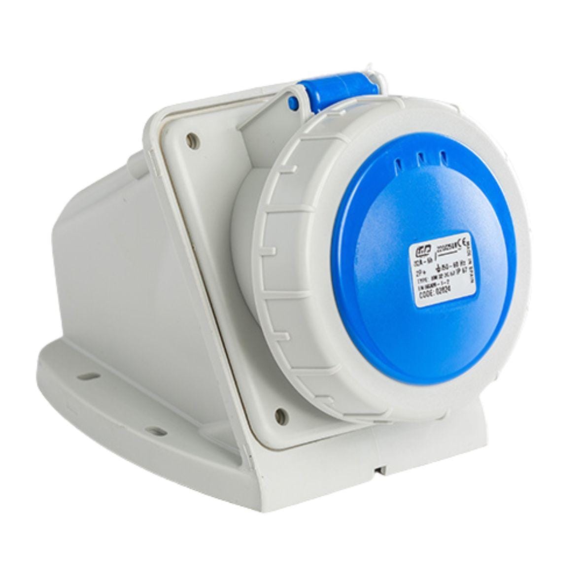 IDE - BM.IP67 2P+T 220V32A NEWLEC HCEES67-322T