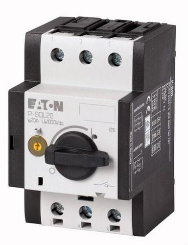 EATON - Interruptor seccionador P-SOL20 2P 20A/DC