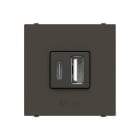 ABB - N2285.1AN CARGADOR USB ANTRACITA