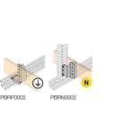 ABB - Panel 36 módulos DIN XT + RC 300x800mm