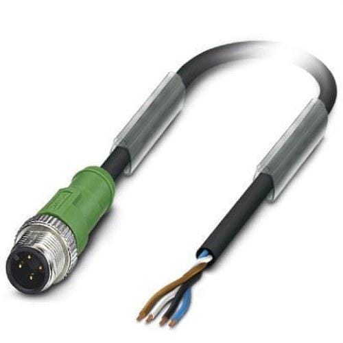 PHOENIX CONTACT - Cable SAC-4P-M12MS/3,0-PUR para sensores/ actuadores