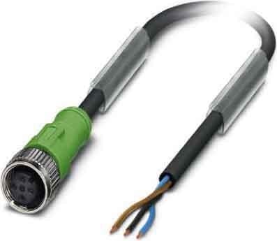 PHOENIX CONTACT - Cable SAC-3P-5,0-PUR/M12FS B para sensores/ actuadores