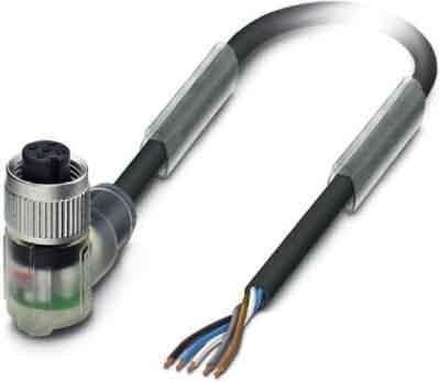 PHOENIX CONTACT - Cable SAC-5P-5,0-PUR/M12FR-3L para sensores/ actuadores
